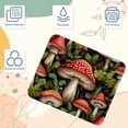thumbnail image 3 of Mushroom Printed Desk Mat Mousepad, Non-Slip Rubber Bottom, 8.3x9.8 Inch, Suitable for Office and Gaming, 3 of 6