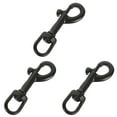 thumbnail image 3 of MLINS 3pcs Bolt Snap Hook Swivel Snap Hook Underwater Diving Hook Single Swivel Hook Single Headed Hook, 3 of 8