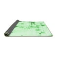 thumbnail image 2 of Ahgly Company Indoor Rectangle Abstract Emerald Green Modern Area Rugs, 2' x 3', 2 of 4