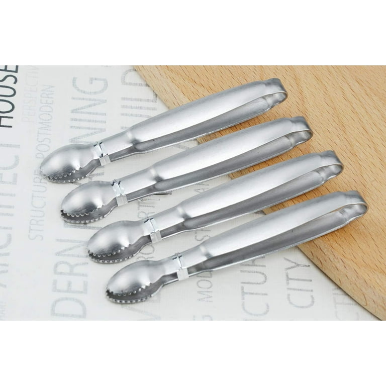 2pc Stainless Steel Mini Tong Set Vintage Finish - Hearth & Hand