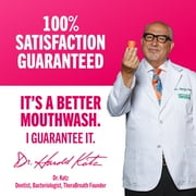 TheraBreath Anticavity Fluoride Mouthwash, Sparkle Mint, Dentist Formulated, 1 Liter