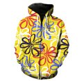 thumbnail image 1 of Sudadera con capucha y cremallera para hombre, diseño de grafiti de arte abstracto, estilo hip hop, moda de primavera para adolescentes, genial, divertida, con estampado 3D y capucha, estilo Harajuku, 1 of 6