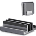 thumbnail image 1 of Support d'Ordinateur Portable Vertical Réglable à Fente Double Conçu pour la Plupart des Ordinateurs Portables, 1 of 9