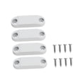 thumbnail image 3 of Soporte para puerta de RV, piezas, moderno, reemplaza casas rodantes de alto rendimiento, almacenamiento de RV Juego de 2 blanco, 3 of 9