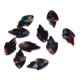 thumbnail image 2 of Colgantes de hojas de acrílico al por mayor, para joyas, piezas Violeta, 2 of 7