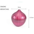 thumbnail image 3 of Oleegame 1PC Kids Snack Boxes For School Kitchen Food Crisper Vegetable Container Onion For Storage Red, 3 of 6