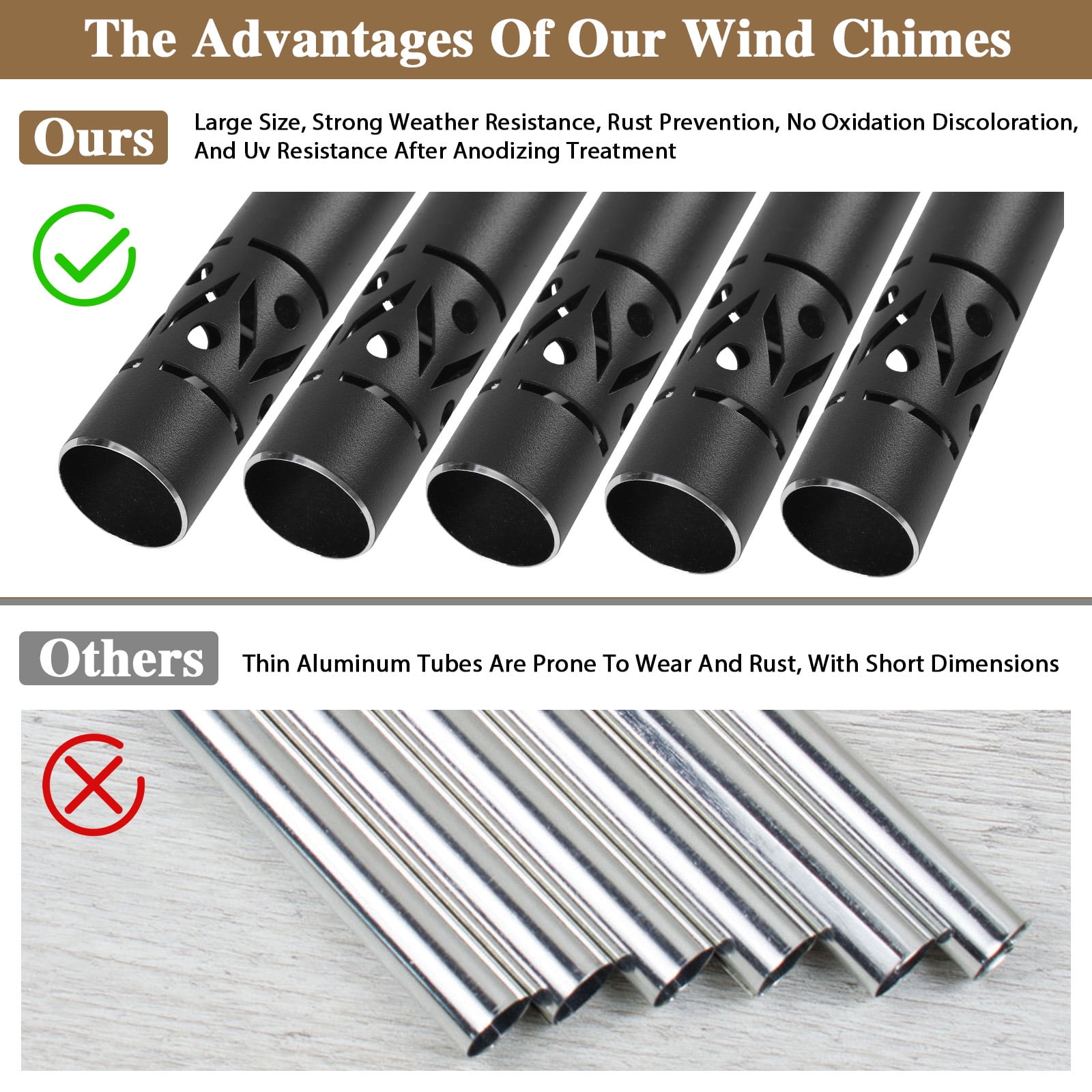 47"Wind Chimes Sympathy Wind Chimes Memorial Wind Chime Gift Home Decor Outdoor Garden Patio