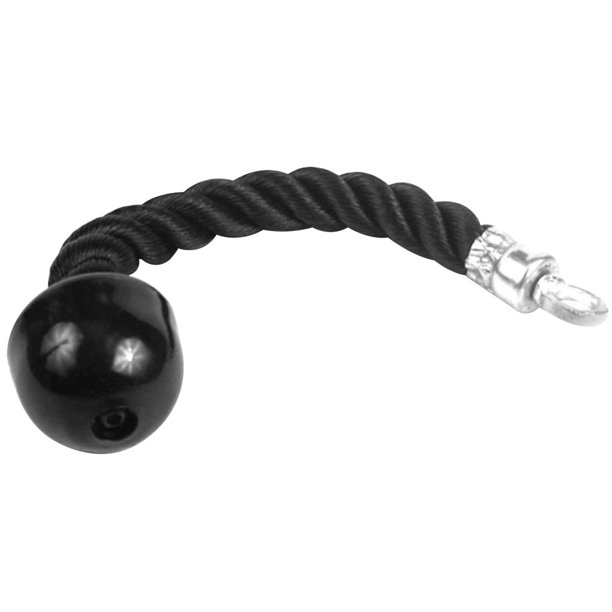 Sonducket Kit de ejercicios de tríceps para gancho de palanca de cuerda de tracción accesorios deportivos de cuerda elástica duradera Accesorios para máquinas de ejercicios Einkopfseil Sonducket OD2549-01B