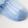 thumbnail image 5 of Toddler Baby Girls Ruffle Lace Ankle Cotton Dress Breathable Ankle Socks, 5 of 7