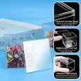 thumbnail image 3 of 40 Pcs Clear Acrylic Boxes, Small Clear Boxes with Lids, 2.2 x 2.2 x 2.2 in Plastic Square Cube, Square Display Box, Clear Container Boxes for Candy Pill Earring Jewelry Tiny Beads, 3 of 7