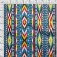 thumbnail image 4 of oneOone Cotton Poplin Blue Fabric Tribal Fabric For Sewing Printed Craft Fabric By The Yard 42 Inch Wide, 4 of 6