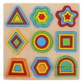 thumbnail image 1 of Shisuyan Color Matching Puzzle Wooden Puzzle Board Wood 1 Set, 1 of 8