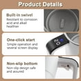 thumbnail image 2 of Automatic Self Stirring Coffee Mug, Electric Mixing Cup with Magnetic Stirrer, Rechargeable Mixer Cup with Temperature Display, Portable Stirring Mugs for Coffee, Milk, Cocoa, 380ml,White, 2 of 2