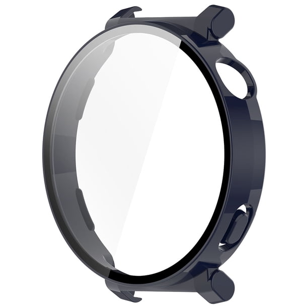 Protector Pantalla Parachoques Vidrio Tempe PC Duro para Huawei Watch GT5 Pro 42/46MM Rojo