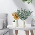 thumbnail image 5 of 18pcs Eucalyptus Stems Artificial Eucalyptus Leaves For Wedding 2025 Halloween Christmas Decoration dried Blossom Branches Plants Branches Plant bulk rack flowers Indoor decorations artificia, 5 of 7
