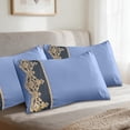 thumbnail image 4 of Weloille Light Pillowcase 2 Pieces, Soft Breathable Pillow Cover Set, Wrinkle Fade Resistant Envelope Closure Pillow Protector, Suitable for Bedroom Bedding Sofa Couch and Home Decoration, 4 of 6