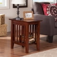 thumbnail image 2 of AFI Table d'Appoint Contemporain en Bois Massif, Noyer, 2 of 10