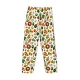 thumbnail image 4 of Kdxio Lemon Fruits Vegetables Print Men's Sleep Pajama Pant Lounge Pants with Pockets, 4 of 8
