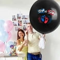 thumbnail image 1 of Fiudx Globo para Revelar El Género de Tu Bebé, Globo para Niño o Niña, 2 Globos de 36 Pulgadas con Confeti En Forma de Corazón, Suministros para Fiesta de Revelación de Género de Baby Shower., 1 of 3