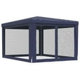 thumbnail image 5 of vidaXL Party Tent Outdoor Canopy Tent Gazebo Marquee with 4 Mesh Sidewalls, 5 of 7