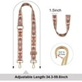 thumbnail image 3 of Wide Crossbody Purse Strap Replacement Adjustable Shoulder Guitar Multi-pattern Style Handbag Straps, 3 of 7