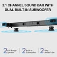 thumbnail image 4 of Barra de sonido todo en uno con subwoofer integrado, 4 of 8