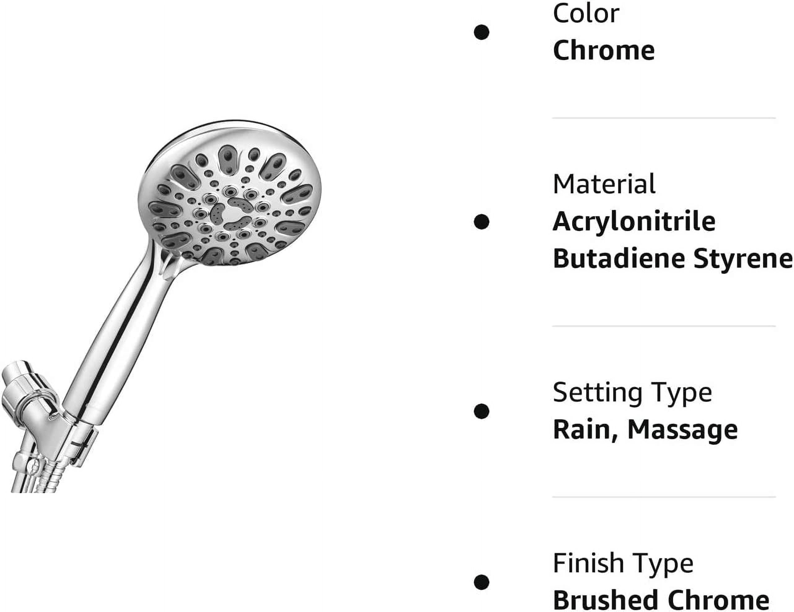 Couradric Handheld Shower Head with 6 Spray Settings photo 7