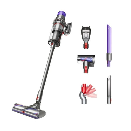 Restored Premium Dyson Outsize Extra Cordless Vacuum Cleaner | Nickel/Iron (Refurbished)