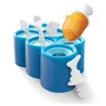 thumbnail image 1 of Molde de hielo de silicona con forma de pez, molde creativo para paletas, molde para cubitos de hielo DIY de verano, azul Rojo Verde, 1 of 5