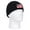 Black, variant on US Flag Embroidered Fine Knit Watch Cap, Black