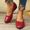 thumbnail image 6 of Women Casual Shoes Slip On Shoes Flat Loafers Casual Footwear Soft Non Slip Leather Upper Versatile Style For All Season Daily Wear ,Us Size:6.5, 6 of 6