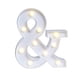 thumbnail image 3 of LED 26 Número de letra del alfabeto Luces Ampersand y símbolo Amor Corazón Luz de señal Lámpara para el amor Boda Fiesta en casa Decoración de bar de vacaciones, 3 of 6