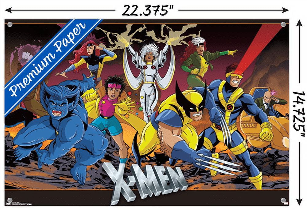 Marvel Comics - The X-Men - Group Wall Poster, 22.375