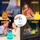 thumbnail image 4 of Luz de noche para niños, lámpara de noche portátil de silicona suave multicolor con control táctil, iluminación LED recargable por USB, regalo para dormitorio o habitación infantil - Conejo, 4 of 5