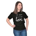 thumbnail image 5 of Cute Do What You Love Career Women's Graphic T Shirt Tees Brisco Brands L, 5 of 5