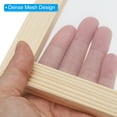 thumbnail image 4 of Uxcell 7.1"x5.9" Pantalla de fabricación de papel de madera, marco de molde para fabricación de papel, color natural 4 paquetes, 4 of 5