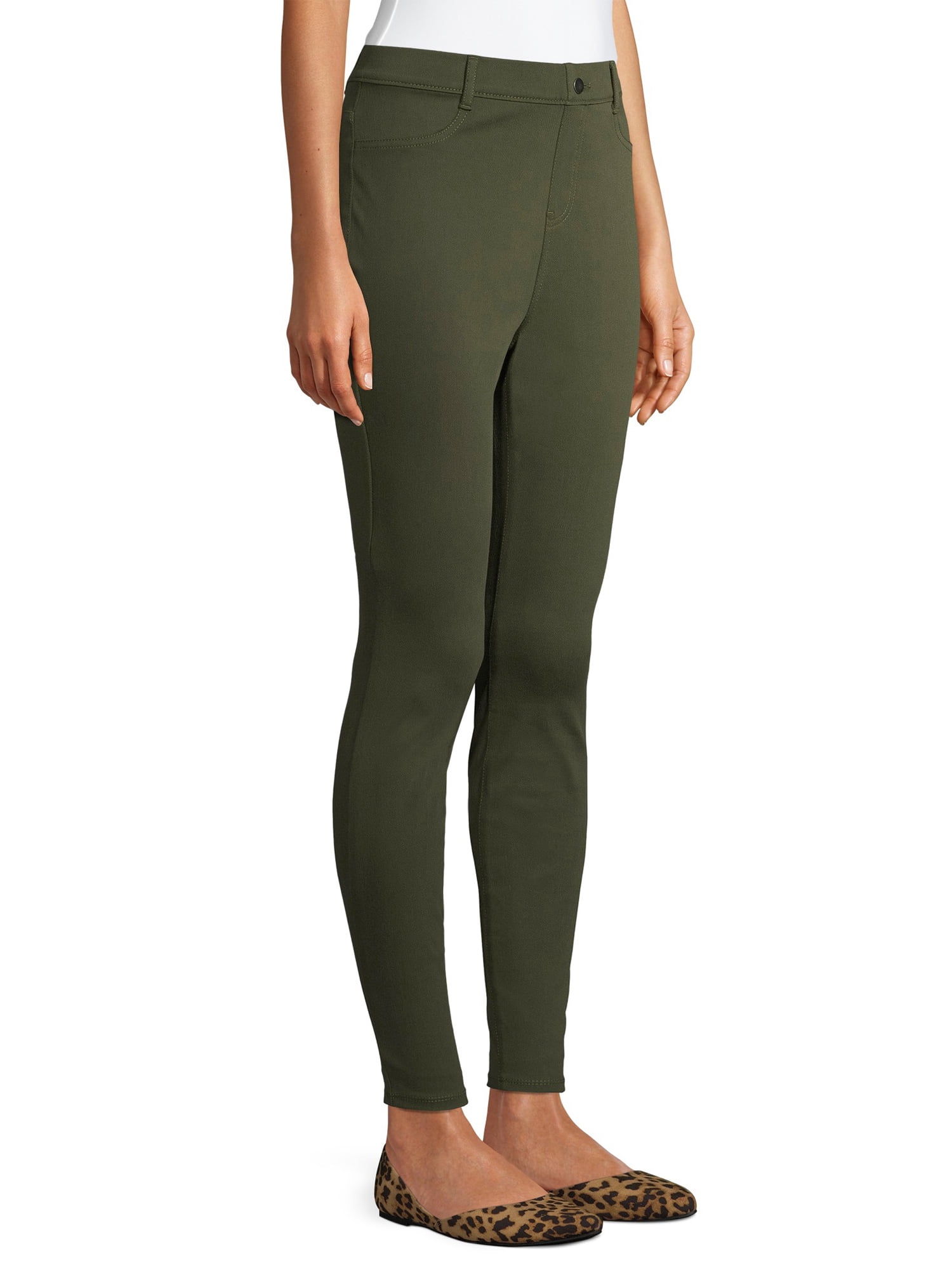 Time and Tru Women's High Rise Jeggings, Sizes XS-XXL