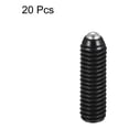 thumbnail image 3 of Unique Bargains Ball Point Set Screws, M6 x 20mm High Carbon Steel Metric Spring Hex Socket Grub Screw 20 Pack, 3 of 7