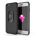 thumbnail image 1 of iPhone 8 Case, Punkcase Magnetix Protective TPU Cover W/Kickstand, Ring Grip Holder & Metal Plate for Magnetic Car Phone Mount Plus Tempered Glass Screen Protector for Apple iPhone 6/7 & 8 [Black], 1 of 4