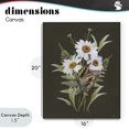 thumbnail image 4 of Stupell Industries French Country Daisy Bouquet with Swallowtail Canvas Art, 16 x 20, by House Fenway, 4 of 8