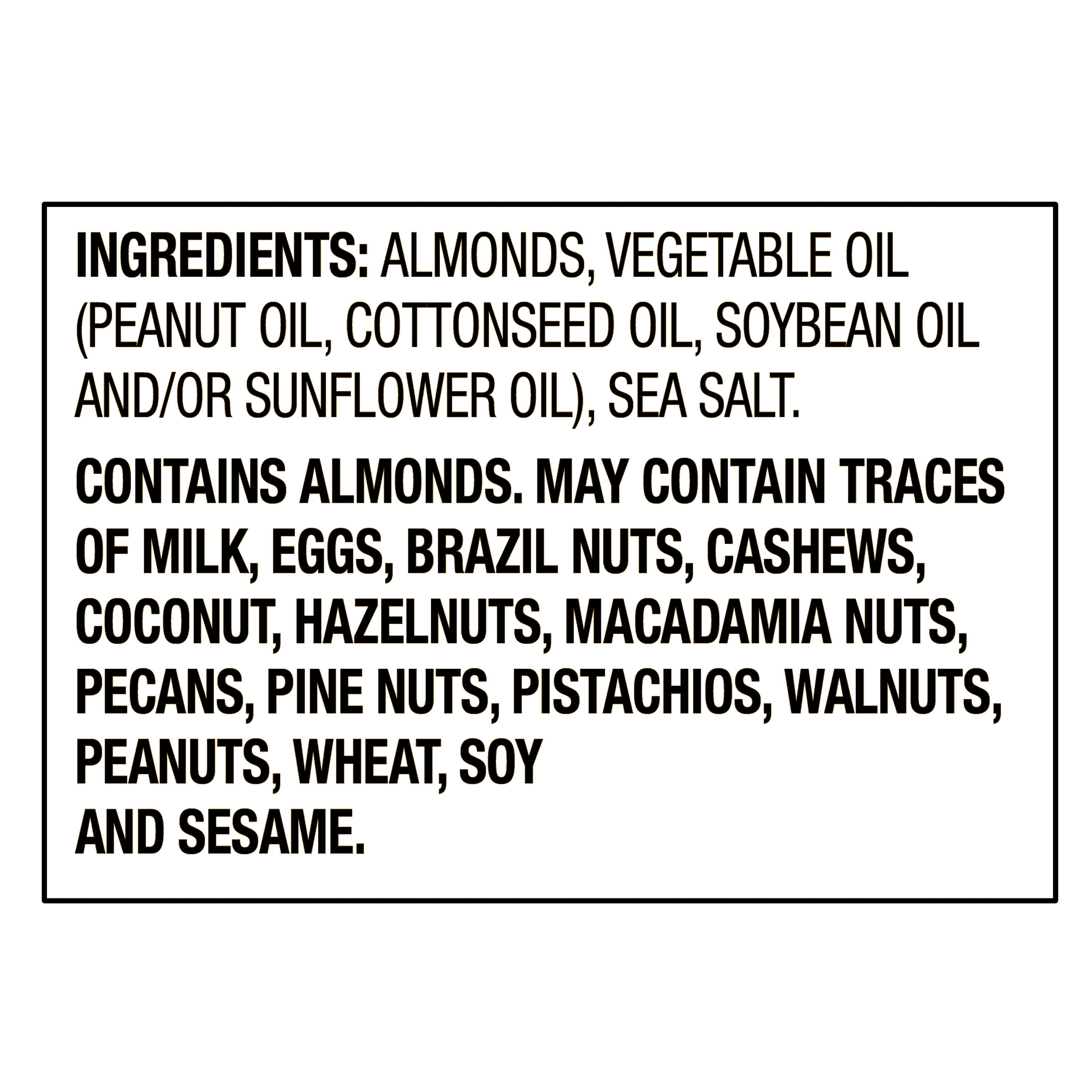 Great Value Roasted & Salted Almonds, 14 oz