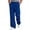 09# Royal Blue, variant on Men's Sweatpants Loose Fit Joggers Pockets Drawstring Heavyweight Fleece Lounge Athletic Pants for Men Navy S