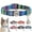 Blue, variant on Pet Artist Personalized Breakaway Cat Collar & Bell Fabric Safety Release Puppy Name ID Tag