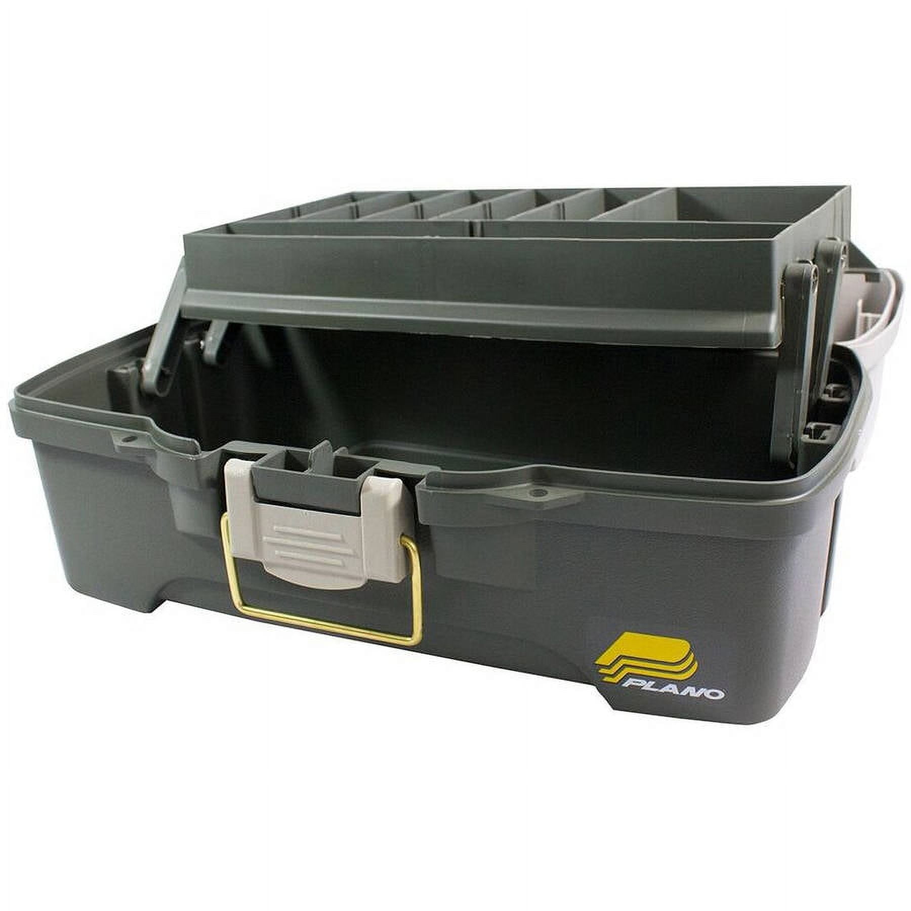 Plano 6201 One-Tray Tackle Box, Bait Storage, Extending