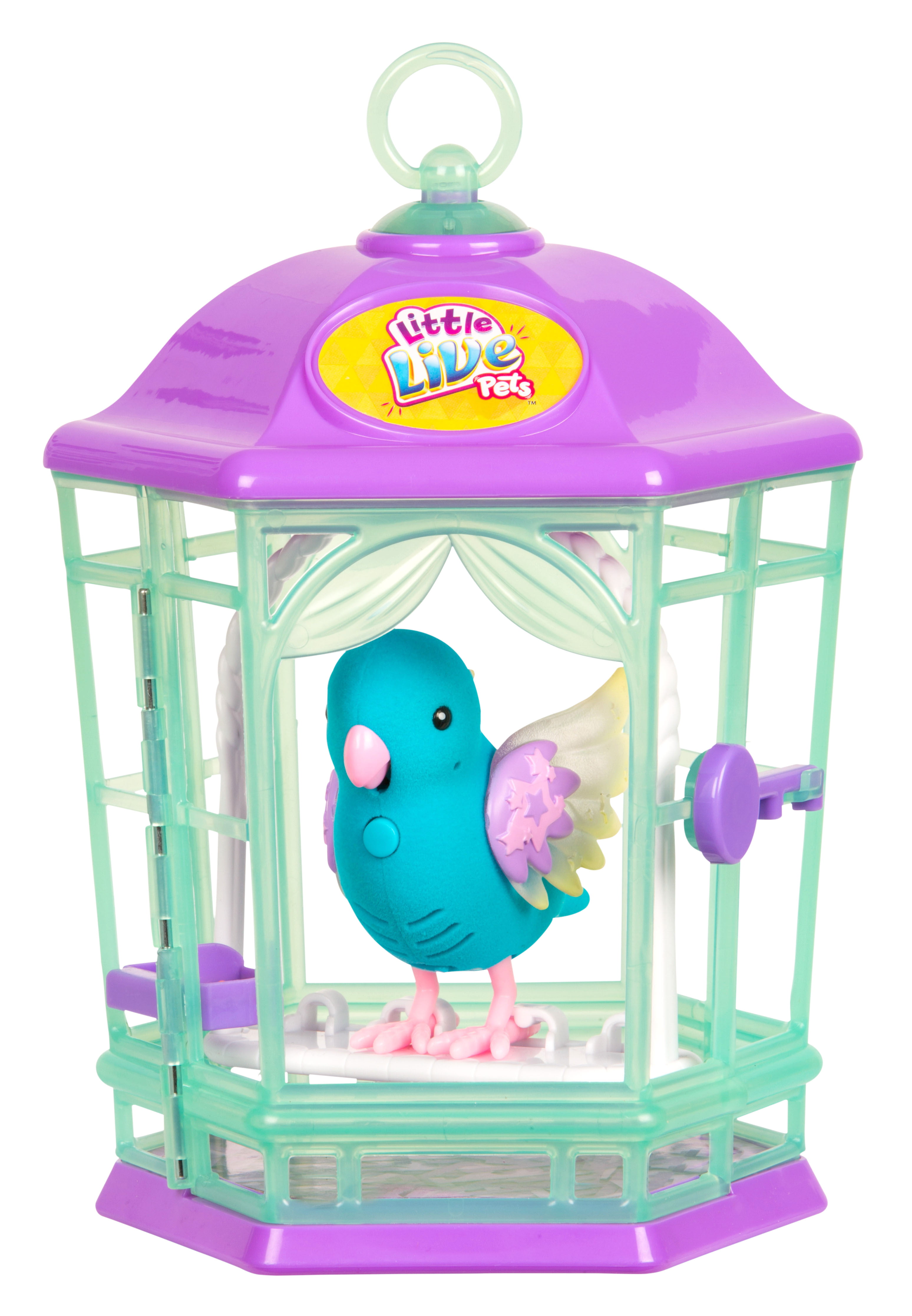 Little Live Pets Bird With Cage Skye Twinkles 