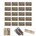thumbnail image 3 of 50pcs Small Hinge Miniature Furniture Hinge Small Box Hinge Hardwares Supply, 3 of 8