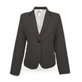 thumbnail image 3 of Saco clásico de Mujer Elegancia y Estilo Negro Extra Grande, 3 of 3