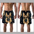 thumbnail image 3 of luoweisi Men's Beach Shorts Quick Dry Swim Trunks with Mesh Lining Sheepdog XL, 3 of 5