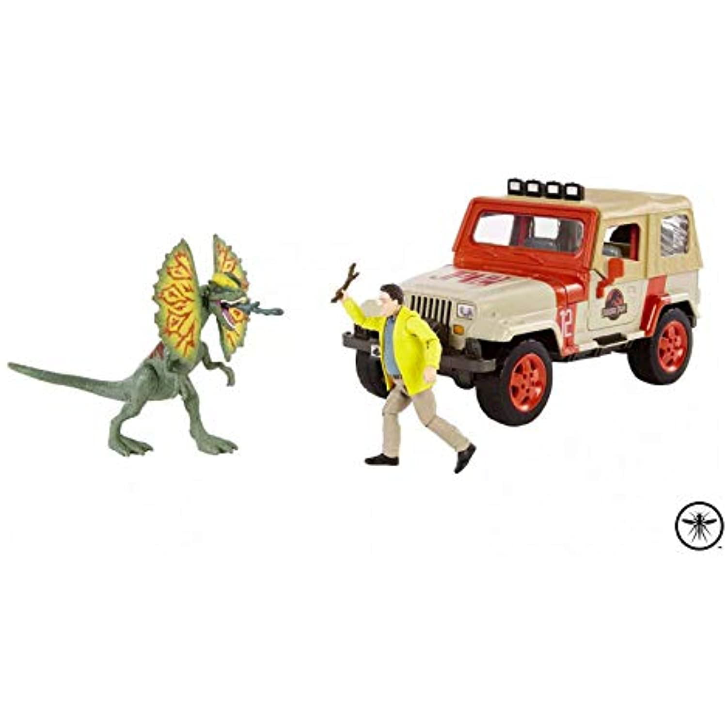 Jurassic World Dennis Nedry Getaway Pack Mattel Legacy Collection NEU 