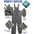 thumbnail image 2 of Arctic Hero Women's Insulated Snow Bib - Water Resistant Ski Overall Pants (S-2XL), 2 of 7